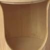 Bamboo Storage Box Bathroom Jar Makeup Organizer Cotton Round Pad Holder Reusable Makeup Cotton Pads Storage Container