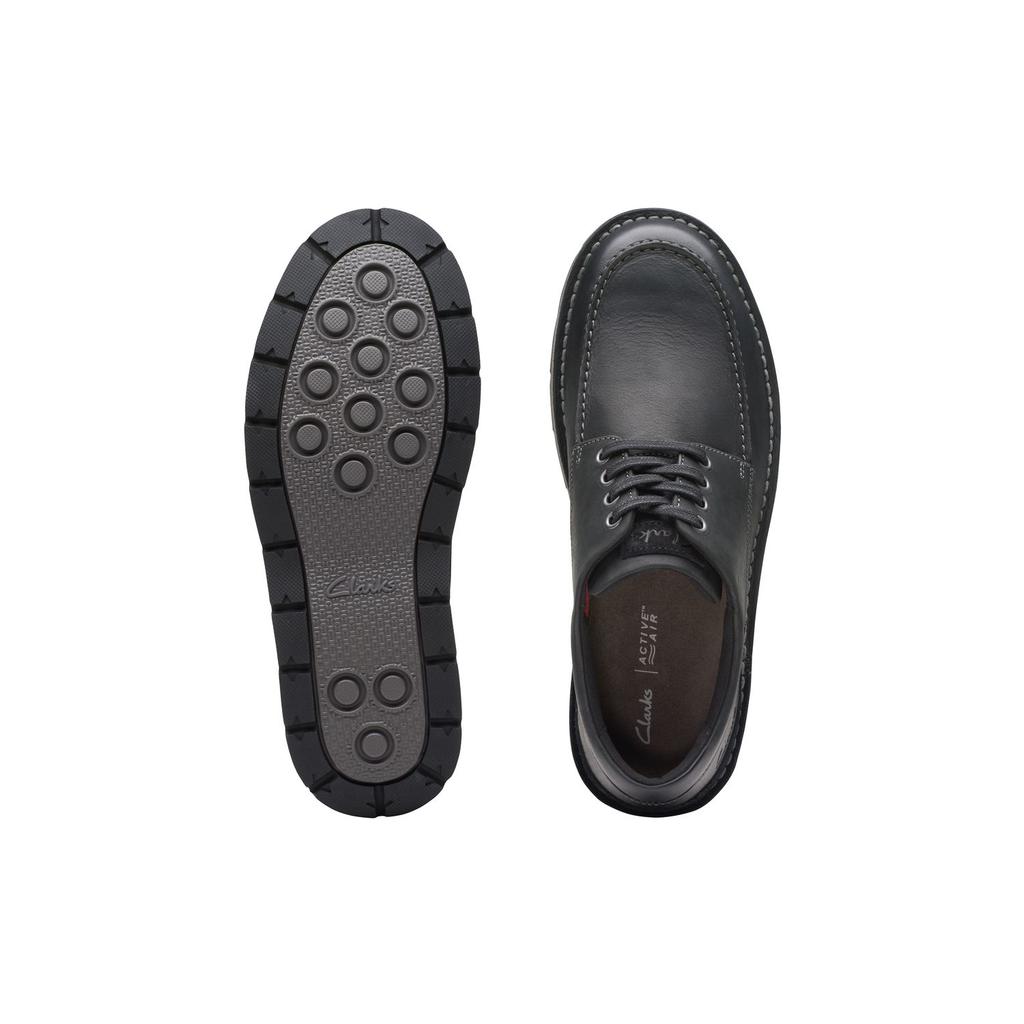 Clarks Gravil Series Leather Comfortable Versatile Casual Shoes Men sneakers Black 261745738