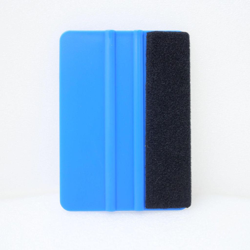 Plastic Car Film Application Squeegee 10x7 cm - Perfect for Car Wash, Seam Filling, and Advertising.
