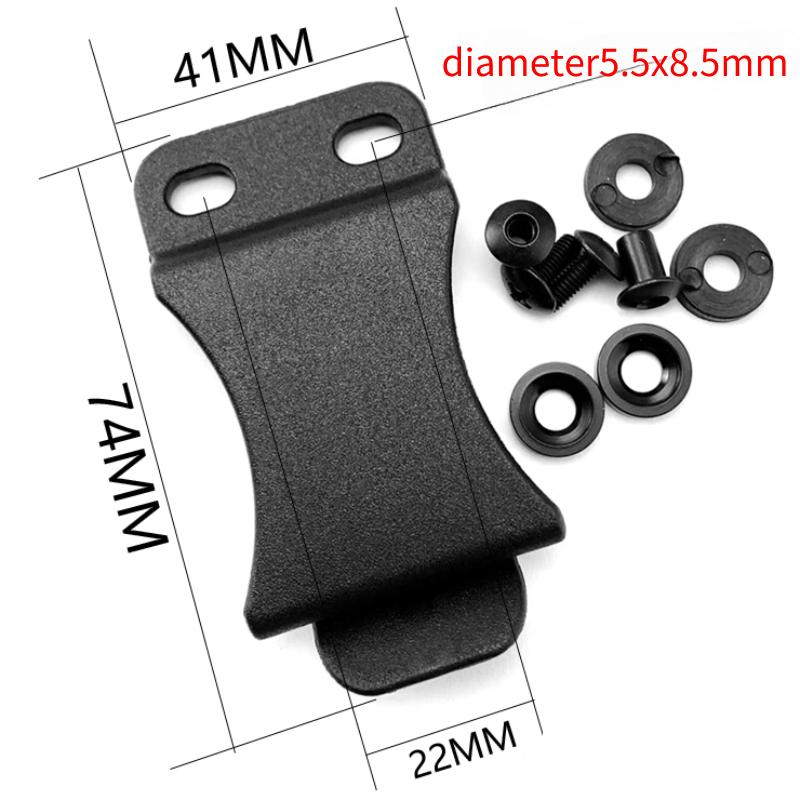 Jagd KYDEX HOLSTER CLIPS IWB Magazin Tasche Gürtel Clips Universal Utility EDC Gürtel Clip Outdoor Loops Camping Messer