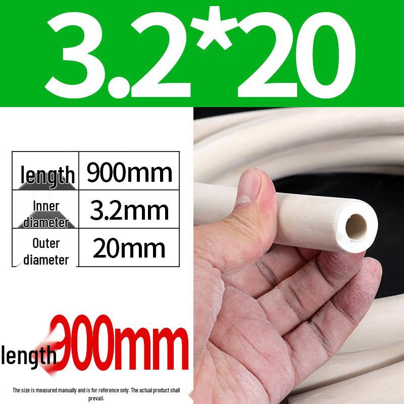 Jundingying White Lab Vacuum Rubber Tube