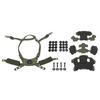 Helmet Dial Suspension System Chin Strap Helmet Padding Kit for Fast for MICH for Wendy Helmet