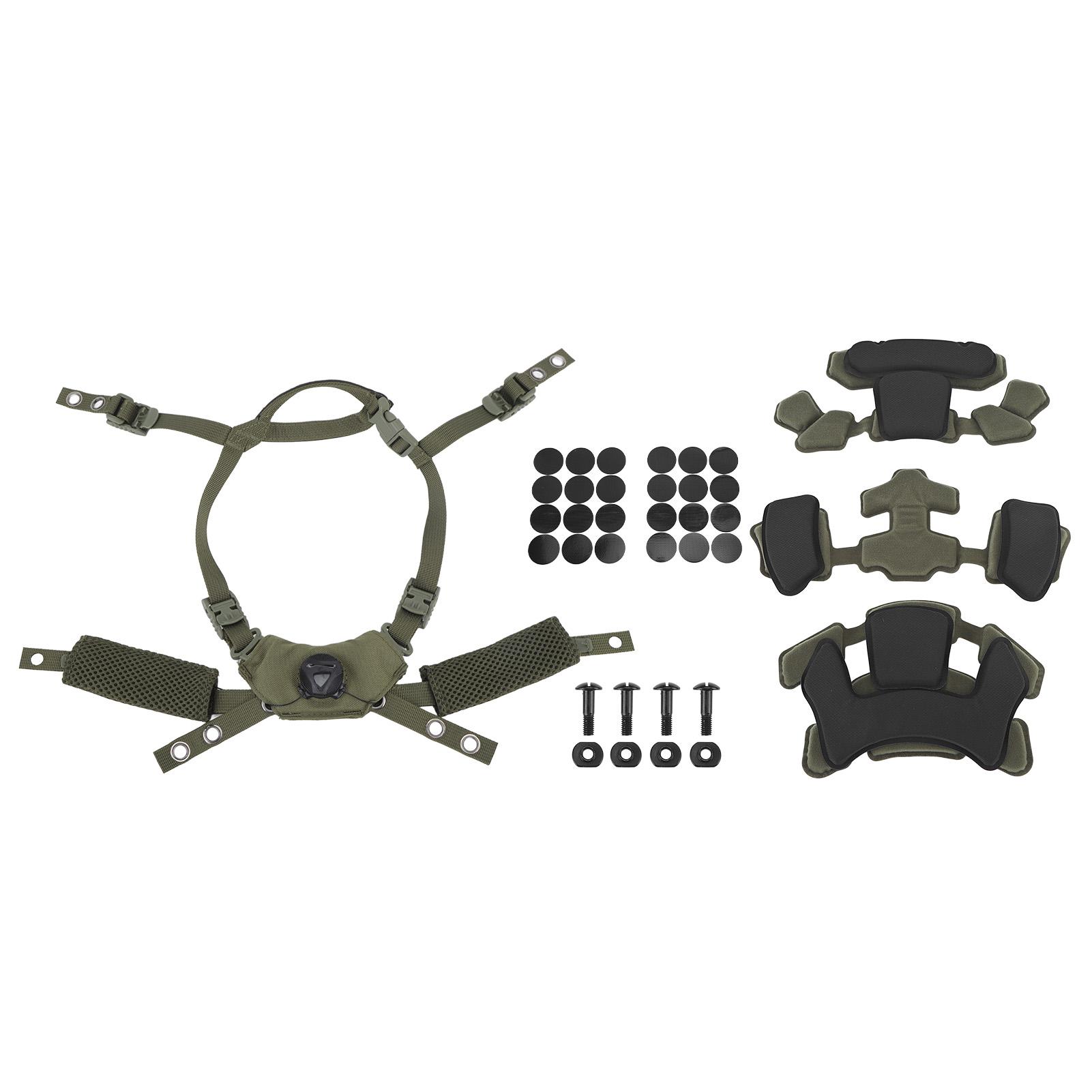 Helmet Dial Suspension System Chin Strap Helmet Padding Kit for Fast for MICH for Wendy Helmet