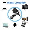 3.5mm 10FT Lavalier Lapel Microphone for DSLR Camera, Camcorders, Audio Recorders PC,Tablet, Smartphone