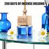 Auto Lufterfrischer Aromatherapie Duft Schmuck Anhänger Flasche Parfüm Diffusor Auto Hängend Parfüm Dekoration