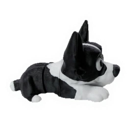 3D Printed Dog Figurine Dog Car Cute Small Dashboard