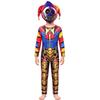 Espeluznante Mono de Cosplay de Bufón Payaso Prototipo Niños Halloween Fnaf Disfraz de Monstruo Mono para Niños Mono de Fiesta