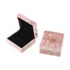 Pink Jewelry Organizer Ring Holder Ring Storage Case Pink Velvet Ring Box Necklace Box Jewelry Box