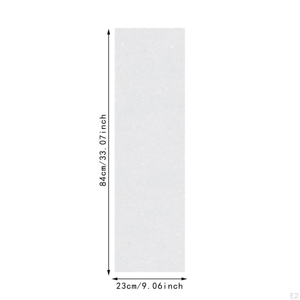 Skateboard Grip Tape Blatt Scooter Anti Slip Klebrige Schleifpapier Transparent für Double Kick