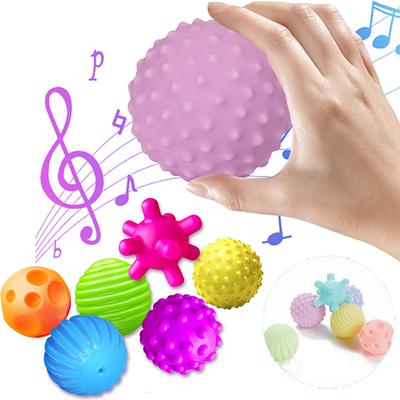 Aktivitäts-Textur-Multi-Weichball Montessori Spielzeug für Babys 6-12 Monate Sensorische Bälle für Baby Sensorik Baby Spielzeug 1 2 Jahre Alt