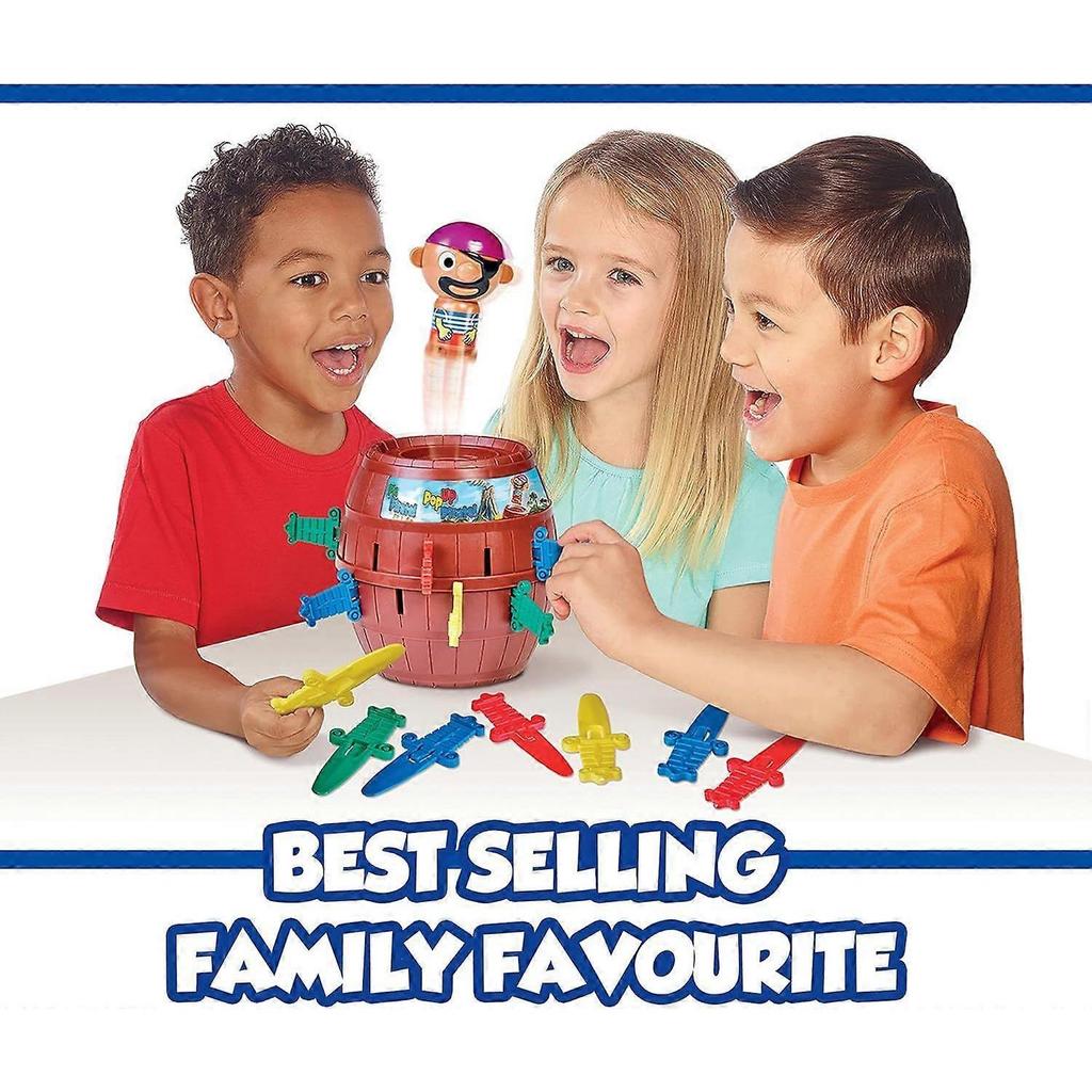 Pirate-themed 3D board game  perfect for preschoolers, family games, and winter break activities  2-4 players  suitable for children aged 4 and up