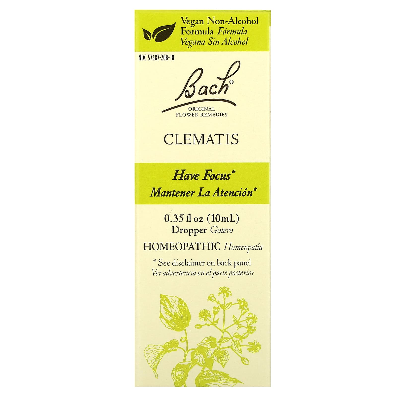 

Original Flower Remedies, Clematis, 10Ml (0.35Fl Oz)