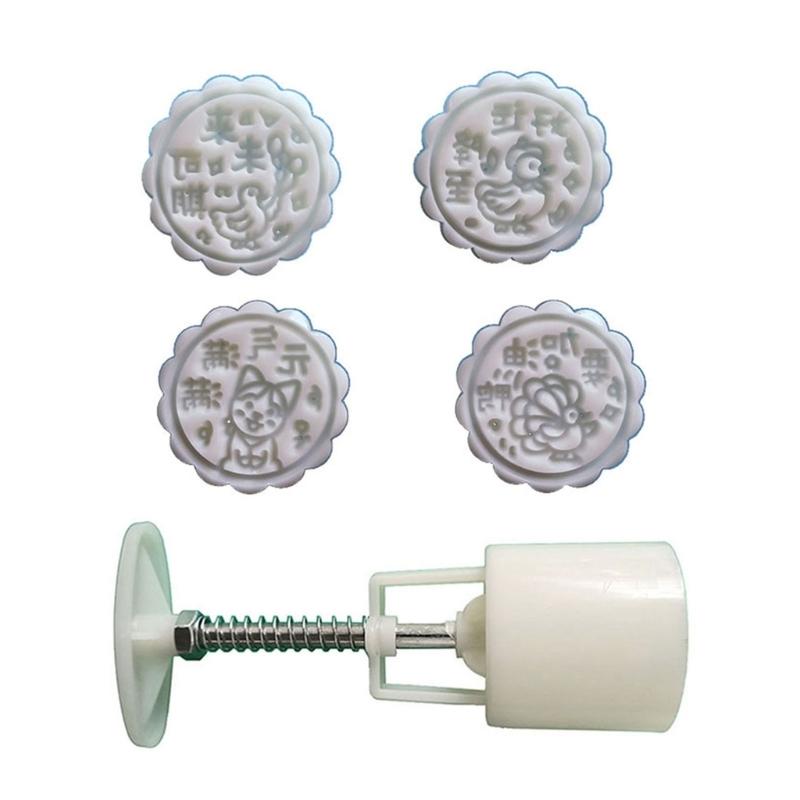 

Форма для лунных пряников ручной прессовки, форма для пирога с бобовой пастой, фестивальная форма из АБС-пластика, форма для выпечки, кухонные принадлежности для десертов