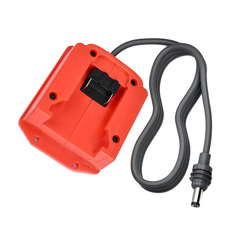 Battery Powered Charger for Starlink Mini Waterproof DC Barrel Jack For Dewalt/Milwaukee18V Li-ion for Outdoor and Emergency Use