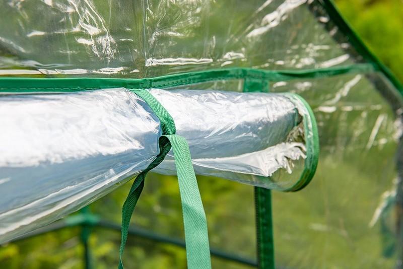 Greenhouse 143*73*195 Cm, Pvc Foil, Metal Structure - T N15-902