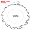 Accessories Irregular Alien Metal Street Hip Hop Trend Clavicle Chain Premium Necklace