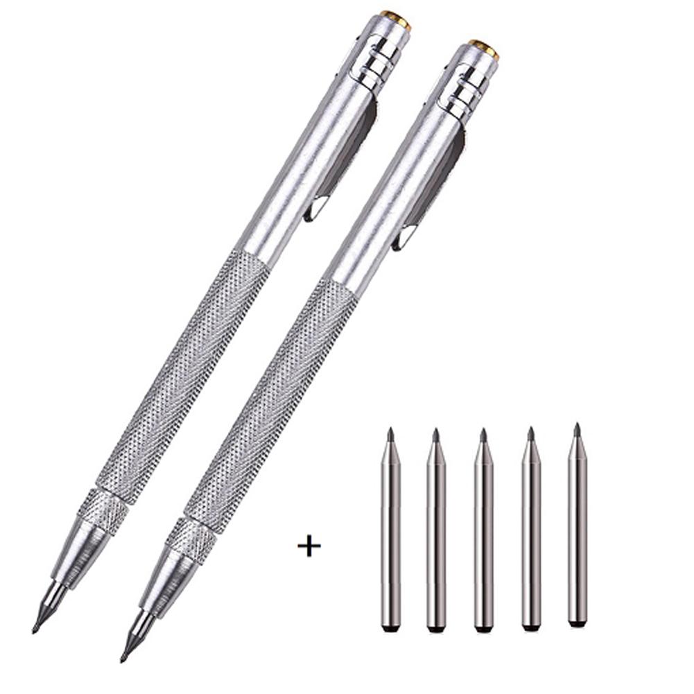 Pluma de grabado de cerámica para herramientas manuales de carpintería para vidrio de hoja de metal