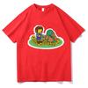 HuUnisex and Tonberry Vintage TShirt Funny Meme Graphic Tee Aesthetic Shirt Unisex 90s Y2K Style Harajuku Pure Cotton Tops Clothes