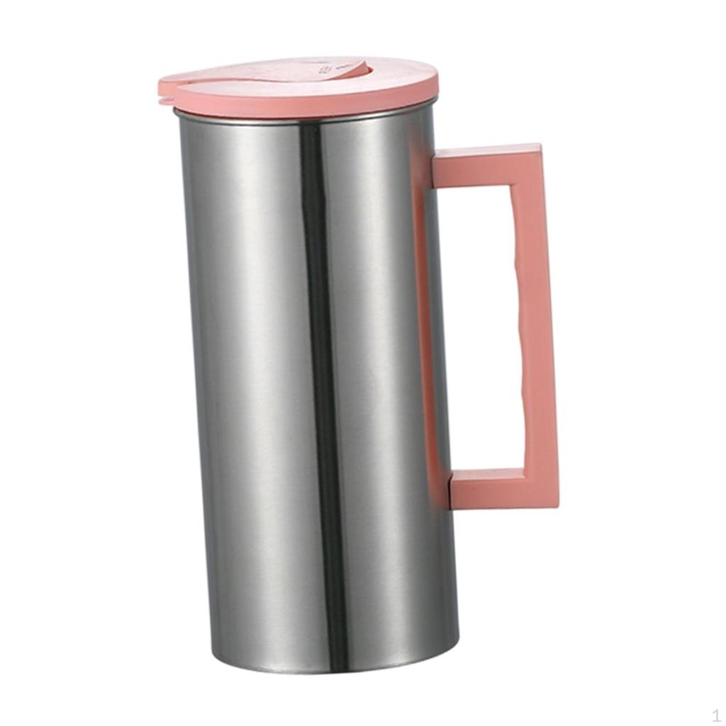1.8 L Stainless Steel Beverage Container for Home And Outdoor Activities