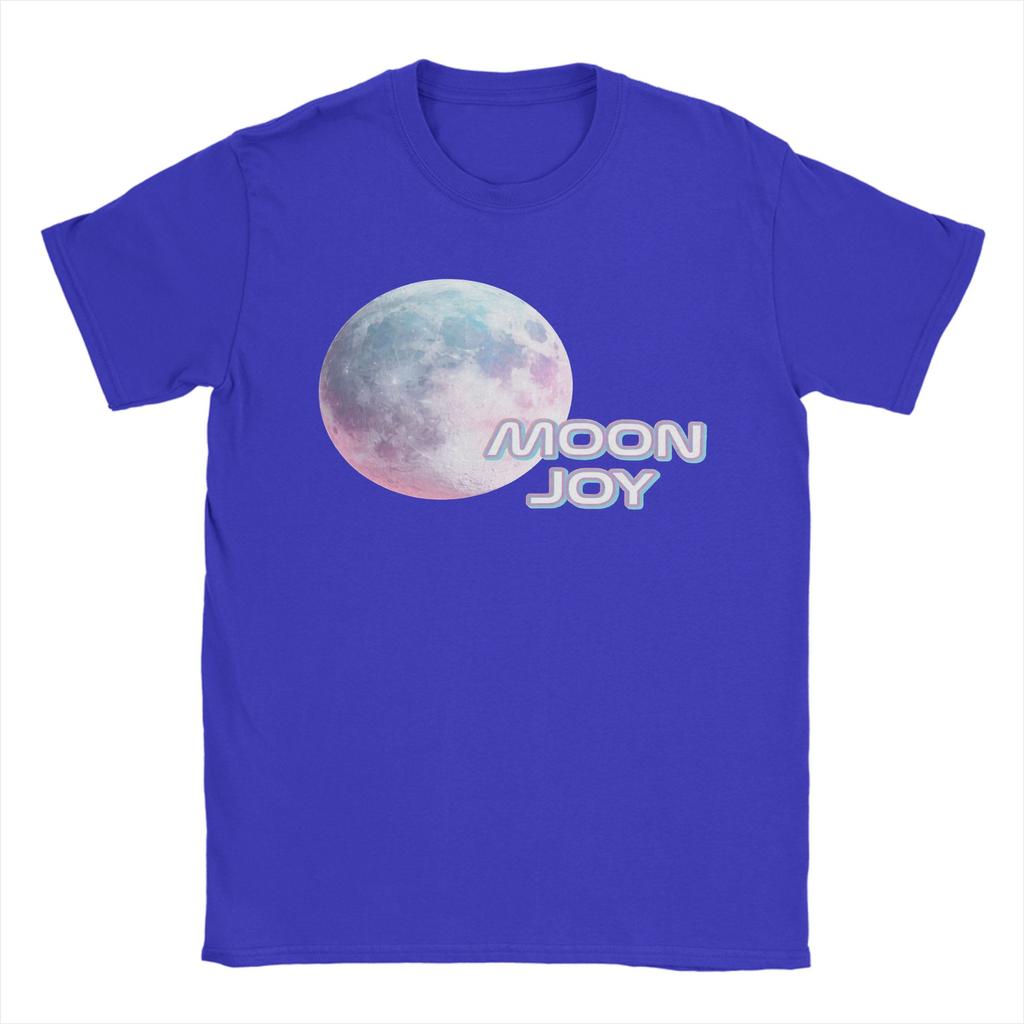 Unisex Copy Moon Joy Artemis II Space T Shirt Pure Cotton Tops Novelty Short Sleeve Round Neck Tees New Arrival TShirt