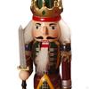 Wooden Nutcracker Soldier Handcraft Christmas Ornaments Desk Tabletop Decor