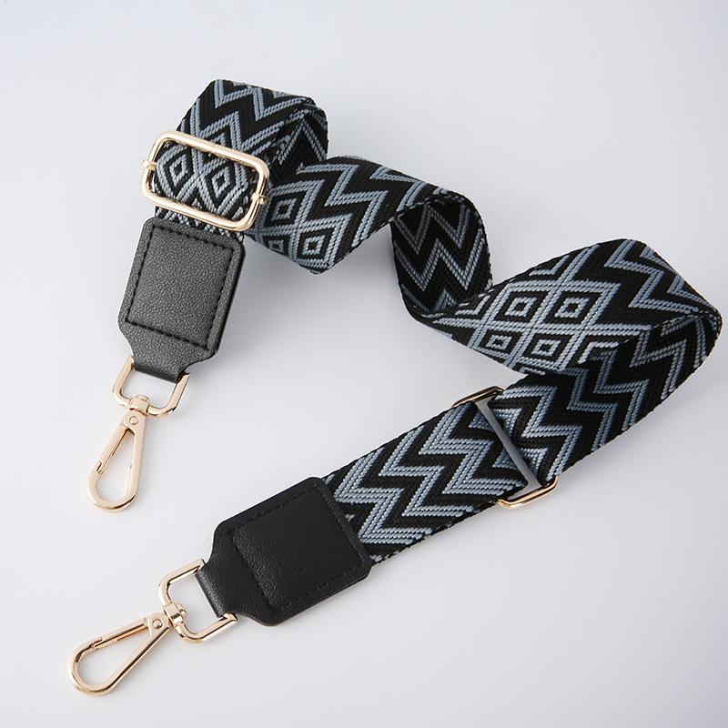 New Bag Shoulder Strap PU Leather Accessories Versatile Multi-color Woven Shoulder Crossbody Fashion Bag Strap Bag Accessories