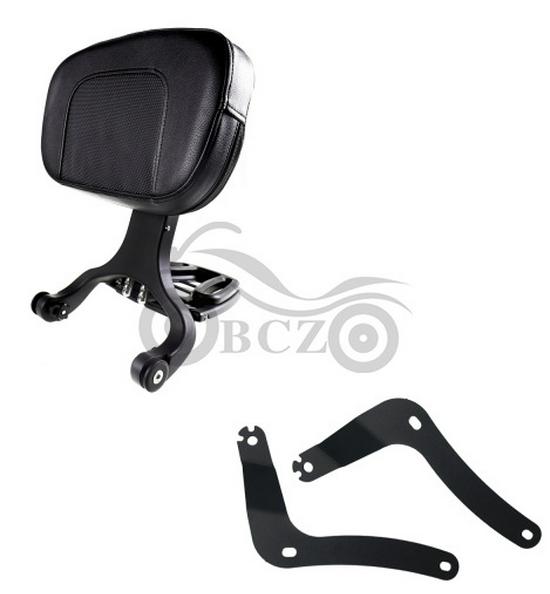Motorcycle Accessories: Folding Rear Backrest for Benda Jinjila 300 чёрный