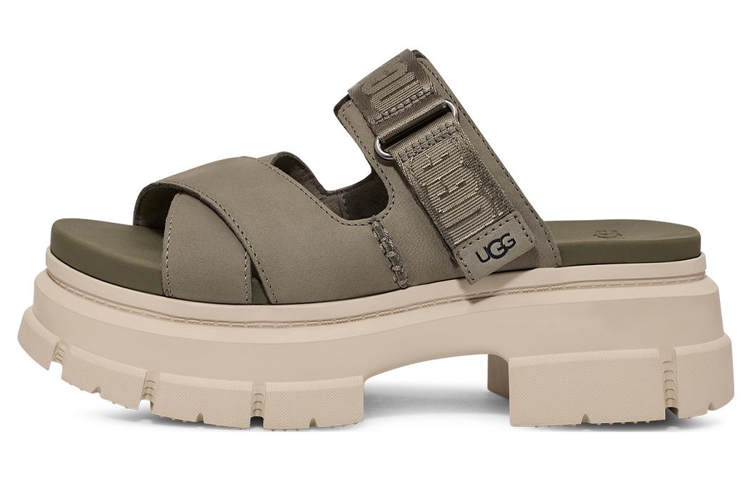 UGG Fabric Stylish Sandal Women s Moss Green 1136765-MSG 36