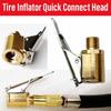Automotive Grade Tire Air Chuck 8mm Size Brass Air Chuck Air Chuck Adapter  Vehicle Inflation