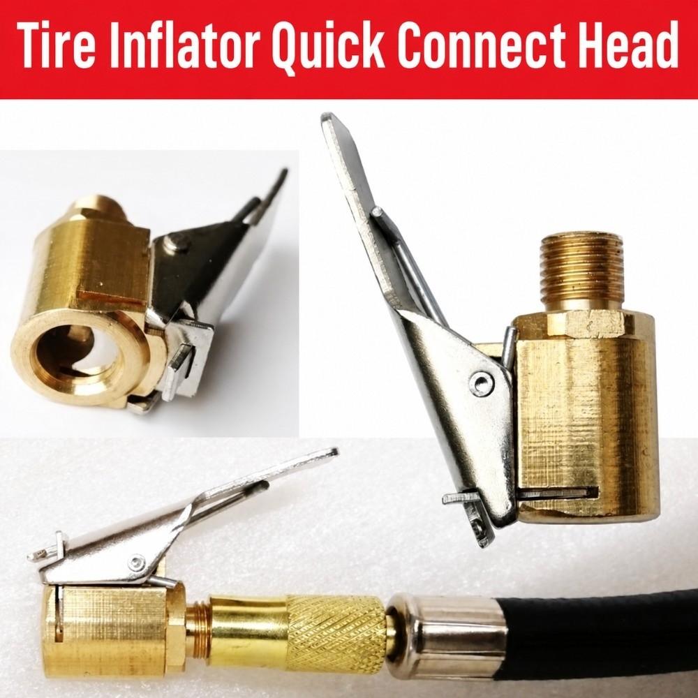 8mm Size Tire Air Chuck Clip Clamp Connector Locking Tire Chuck Vehicle Inflation