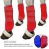 4pcs/set 3 Size Horse Sport Boots Set Colorful Leg Protective Support Gear  Protect Horse Legs