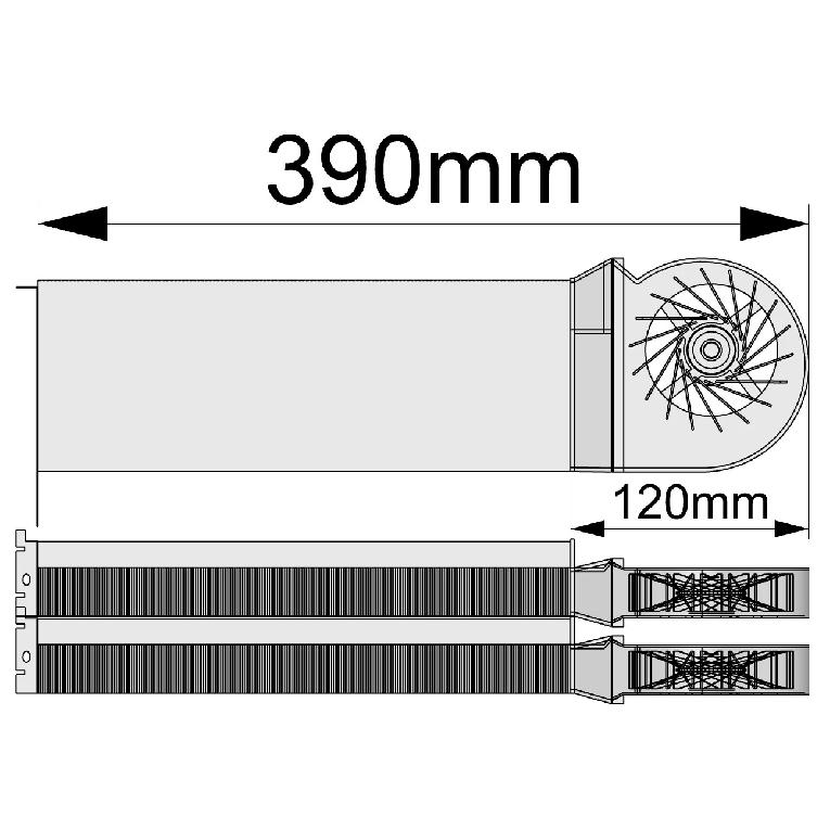 GPU Cooler Turbo Fan for Nvidia Tesla A100 / H100 / L20 / L40 / 170HX / A800 / H800 A16/30/40/100/800/H100/800/L20/40/170HX