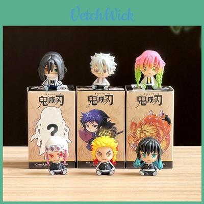 Demon Slayer Pvc Figure Set With Stand And Collectible Design For Anime Fans