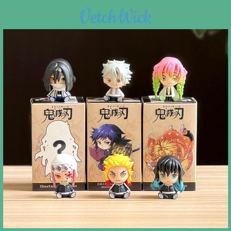Demon Slayer Pvc Figure Set With Stand And Collectible Design For Anime Fans