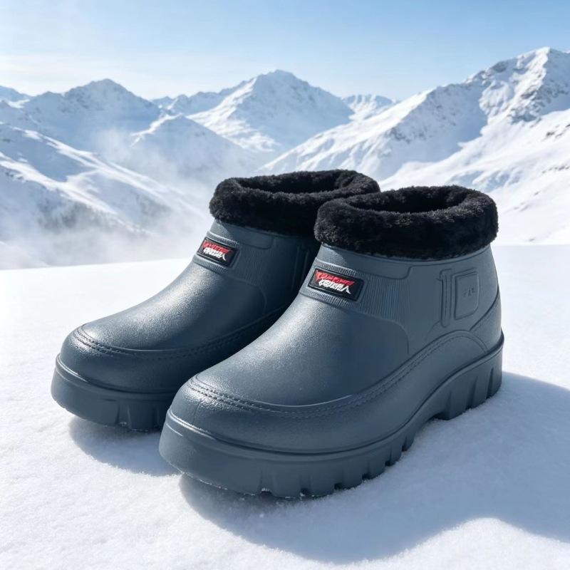Fleece pánské a dámské sněhule Termo holínky Prádelní auto myčka Kuchyňská hygiena Nepromokavé dešťové boty Kuchyňské pracovní boty