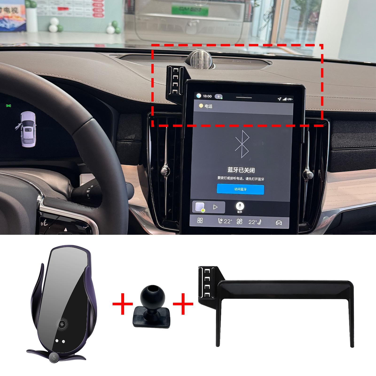 

Car Mobile Phone Holder fit for Volvo XC60 2026+ GPS Bracket Navigation Stand Auto Accessories