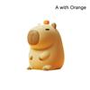 Capybara-Nachtlicht, neuartige Cartoon-Capybara-Formlampe aus weichem Silikon mit wiederaufladbarer und Touch-Steuerung