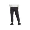 Adidas Originals Kleeblatt-Markenlogo Gestreifter Print Jogginghose Herren Unterteile Schwarz IA6355
