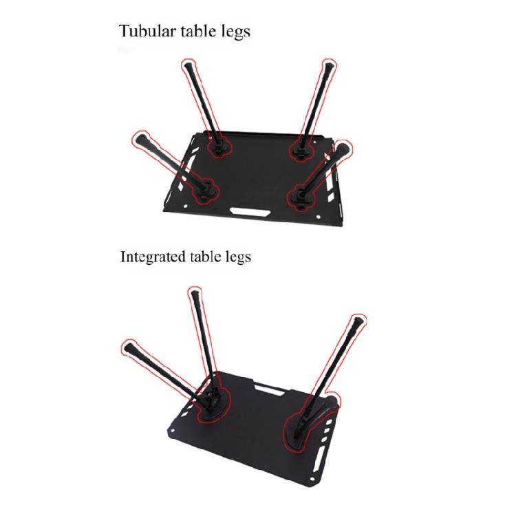 Modern Furniture Legs Quick Assembly Folding Camping Table Stool Base for Barbecues Gatherings Easy To Use