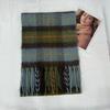 Warm Circle Yarn Shawl Cold Proof Winter Neck Scarf Wrap Women Plaid Tassel Scarf  Outdoor