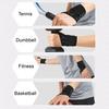 Sports Wrist Compression Strap Men Women Adjustable Wrist Support Wrap Sprain Prevention Strength Basketball Tennis Badminton Fitness Wrist