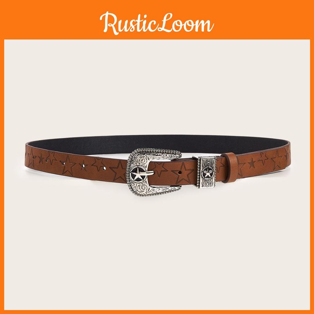 Trendy Faux Leather Belt With Exquisite Embossed Pattern Novelty Needle Buckle 13072.3cm