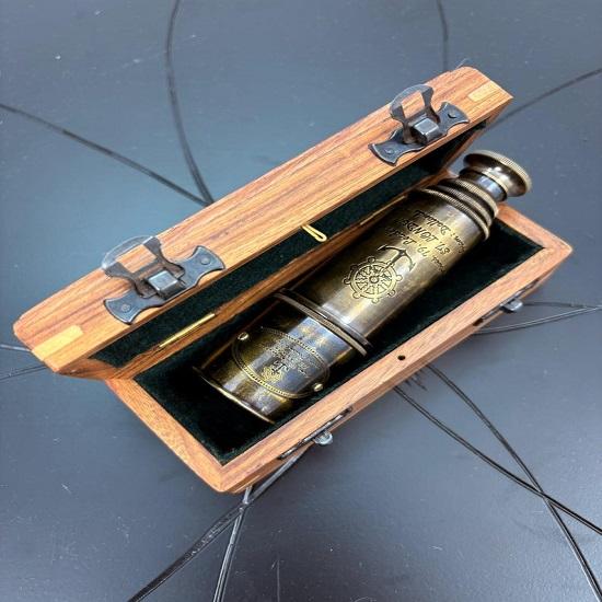 Brass   Nautical Telescope  Maritime  Handmade Collectible Gift for Sailors, Historians And Adventure Lovers