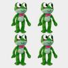Frog Plush Toy  Cute Soft Stuffed Animal Plushie Doll Kawaii Frog Character Kids Birthday Gift Room Decoration Home Collectible
