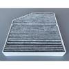 Cabin Air Filter Kit Fits Mercedes GLC300 (2015-), C300 (2015-), E300 (2017-), E400 (2018), E350 (-), E450 (-), Replaces OEM 2058350147&1668300218
