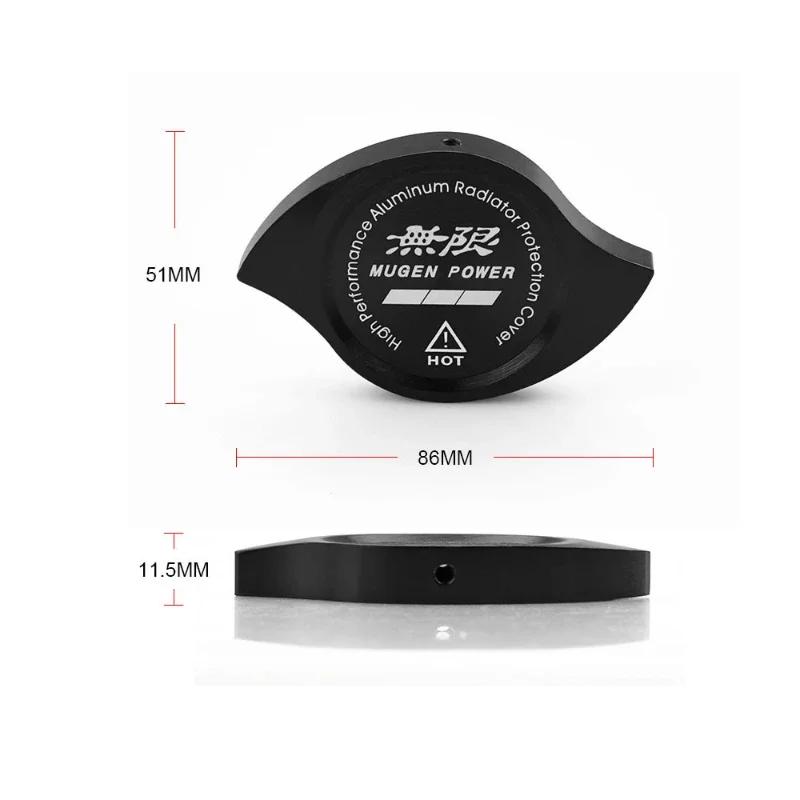 Aluminum Radiator Protection Cap Cover Fit for HONDA Accord Civic CR-V CR-Z CRX City Jazz Prelude