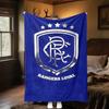 1PC Rangers Fc  Blanket Perfect All Seasons Soft Comfortable Sofa Office Travel Home Use Great Gift Idea