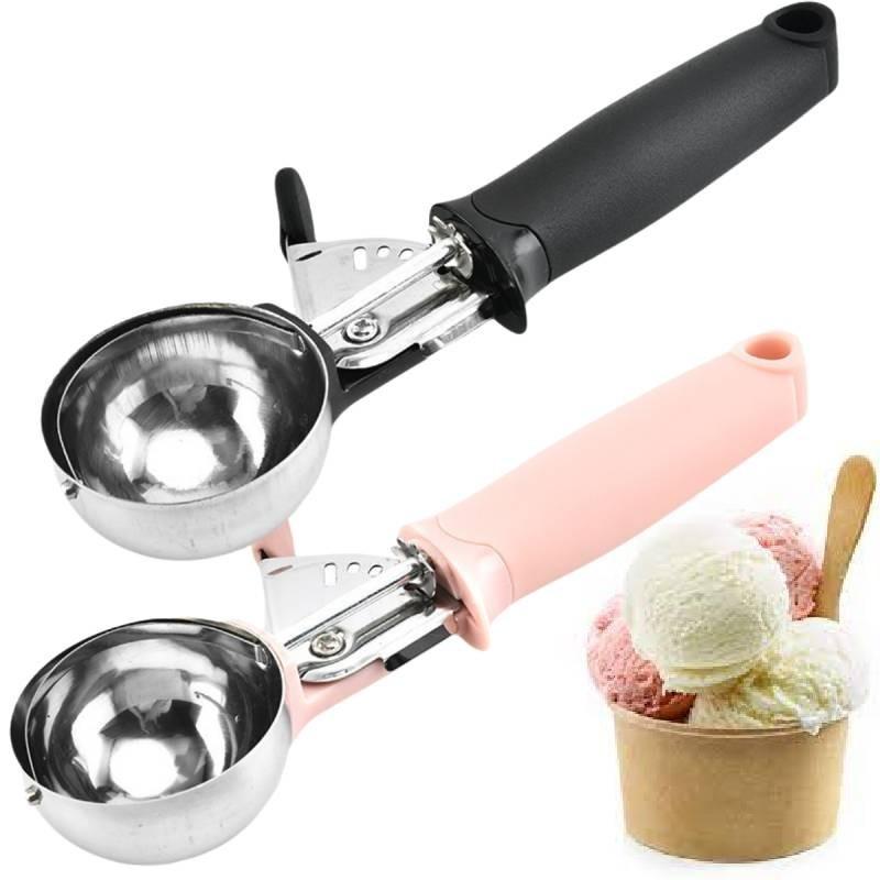 Ice Stainless Steel Cream Fruit Digging Spoon 55cm Ball Cutter Household Tool