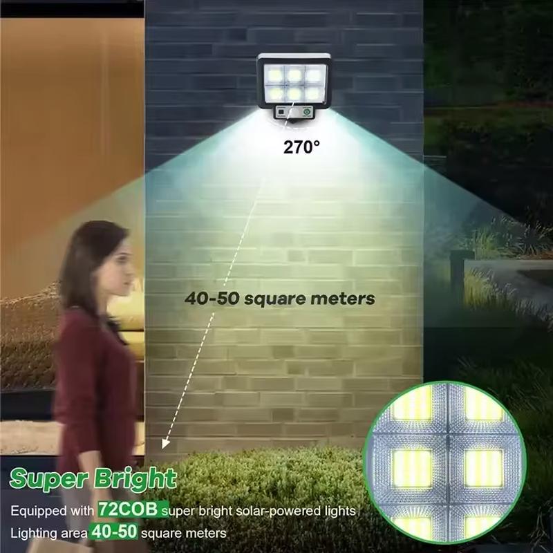 LED Solar Split Wall Lamp 3 Mode Waterproof Motion Sensor Lamps Garden Street Lighting Solar Lamp For Garage Security Wall Light
