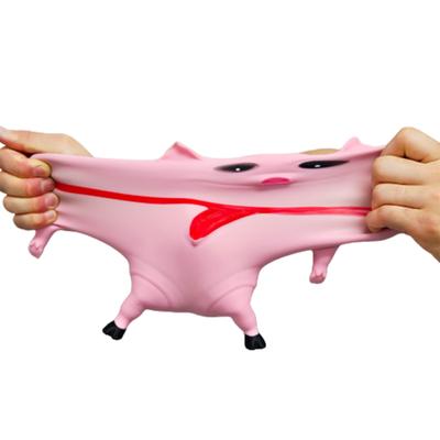 Home To Home Stress Relief Pig Doll Soft Useless Gift Squishy Squishy Large, Pink (Single Color), Popular Toys for Korean Children